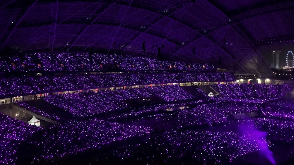 BTS concert in Signapore - BTS Comeback 2025