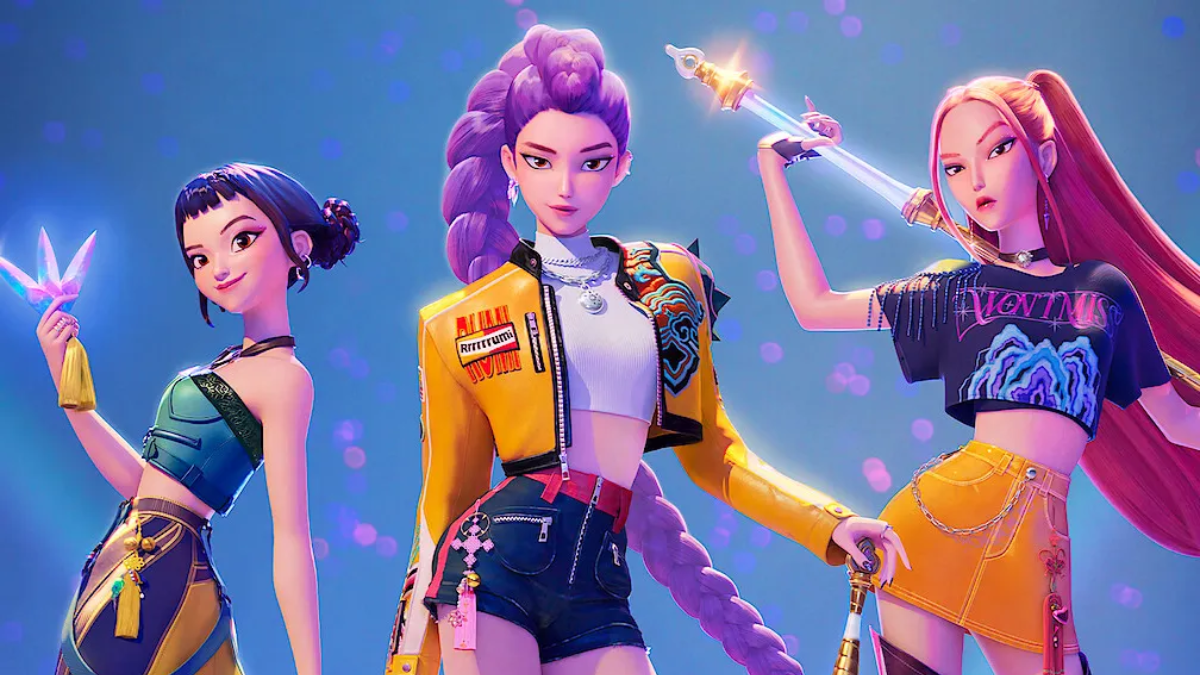 Image of Netflix hit K-pop movie 'KPop Demon Hunters'