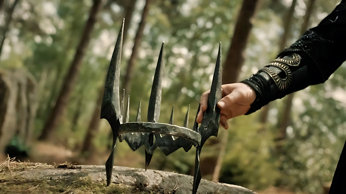 image of Sauron's crown for 'The Rings Of Power' season 3.