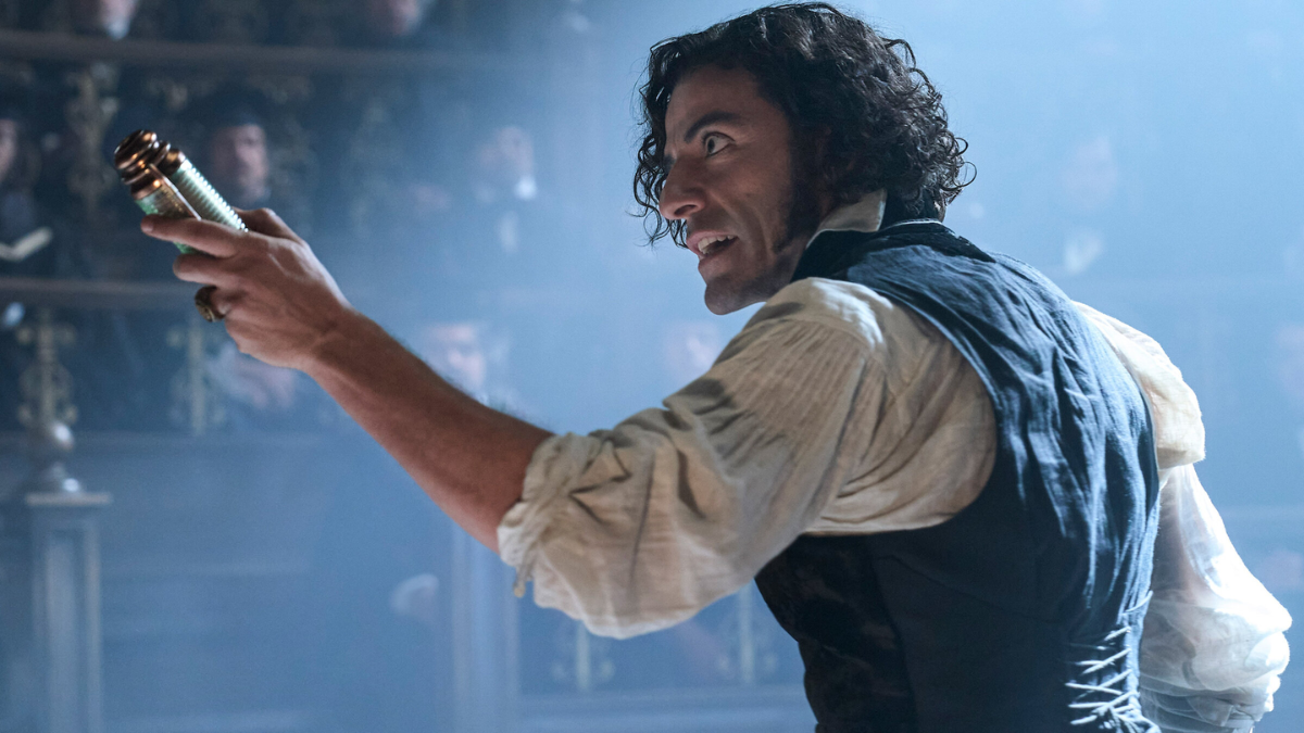 Image of Oscar Isaac as Victor Frankenstein. 'Frankenstein' (a Netflix film) by Guillermo del Toro will premiere at Venice this year.