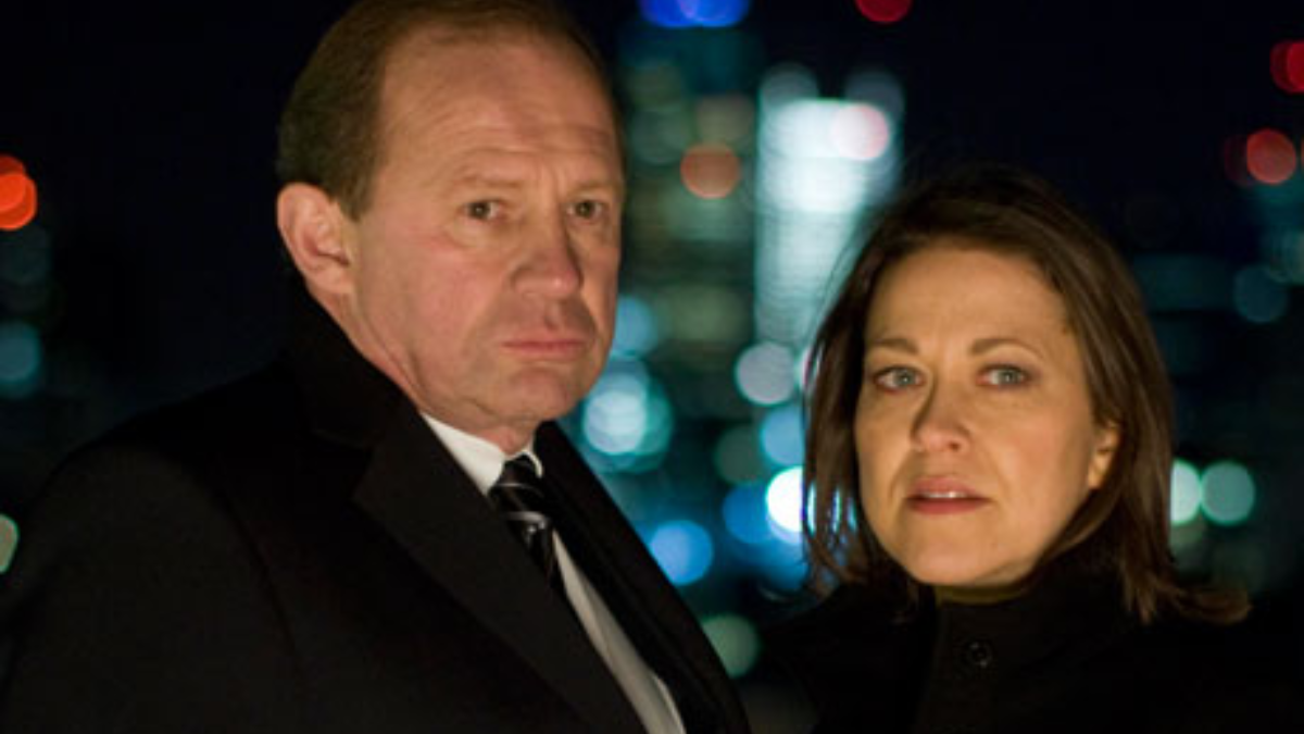 Spooks cast members in MI-5 headquarters, British espionage thriller series. Part of our top 10 spy TV shows.