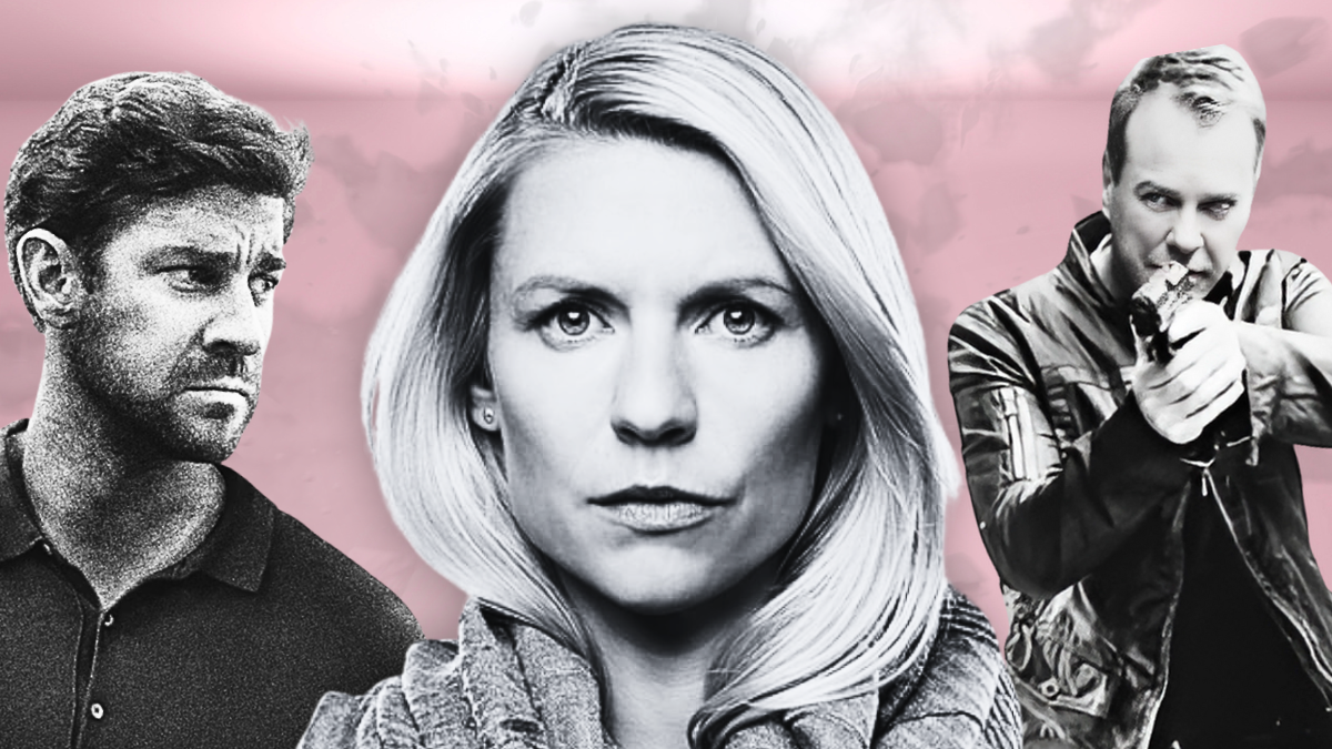 Image taken from Homeland, Jack Ryan and 24 about an article about the 'Top 10 Spy TV Shows You Must Watch' from Pinksoop Media
