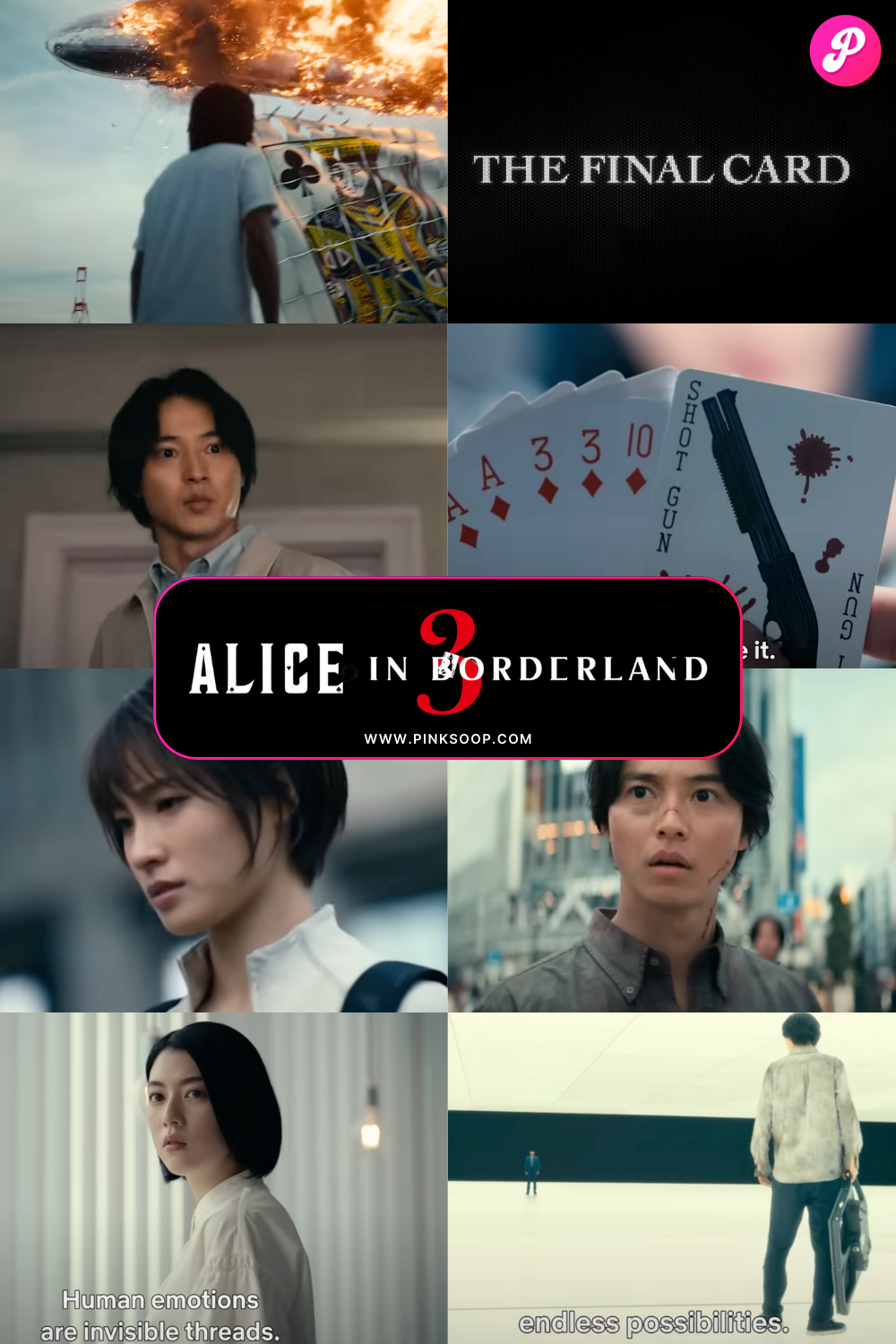 Alice in Borderland - compilation images from season 3